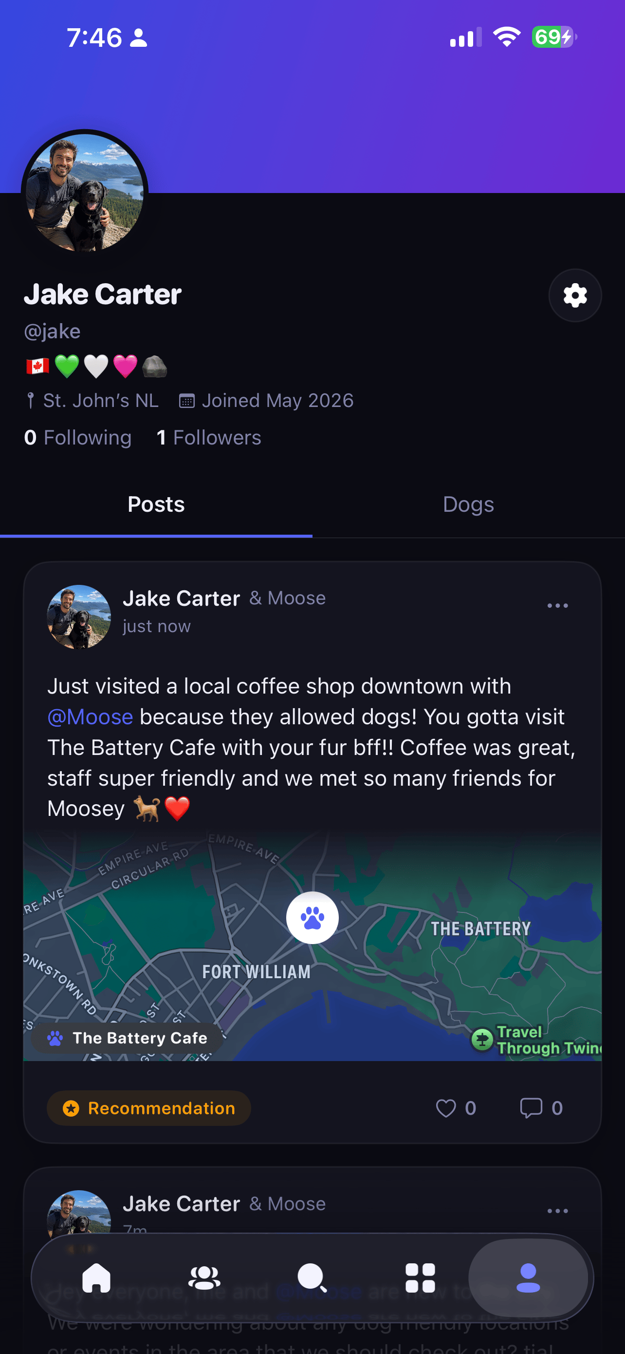 Barkr profile